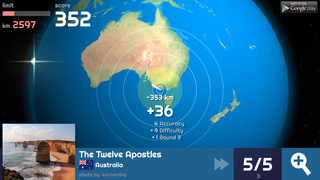 Globe Master 3D screenshot - australia