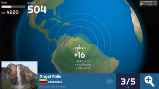 Globe Master 3D screenshot - south-america