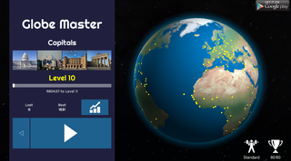 Globe Master 3D screenshot - capitals
