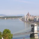 De Donau stroomt binnen in de zee: