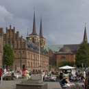 Welke stad was de hoofdstad van Denemarken in de jaren 980-1443?